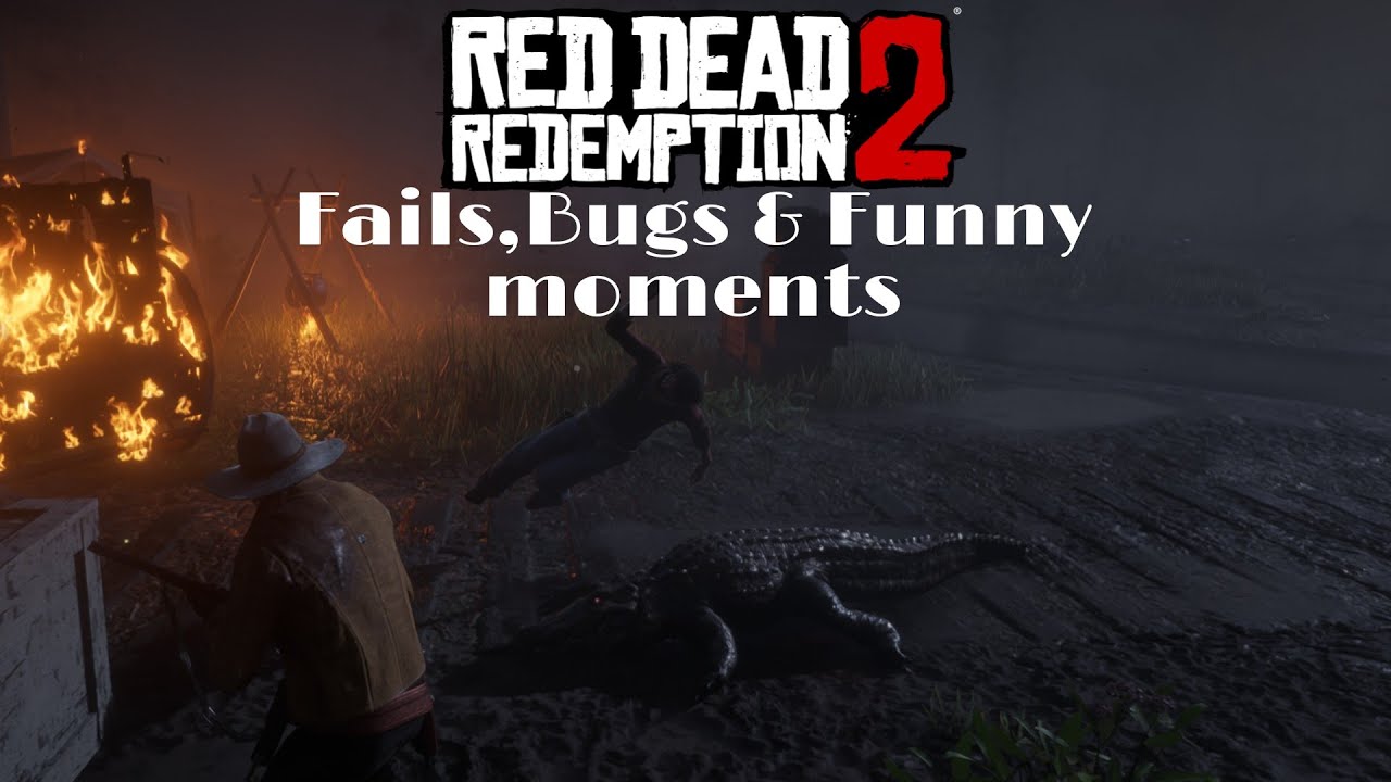 Red Dead Redemption 2: Fails,bugs & funny moments