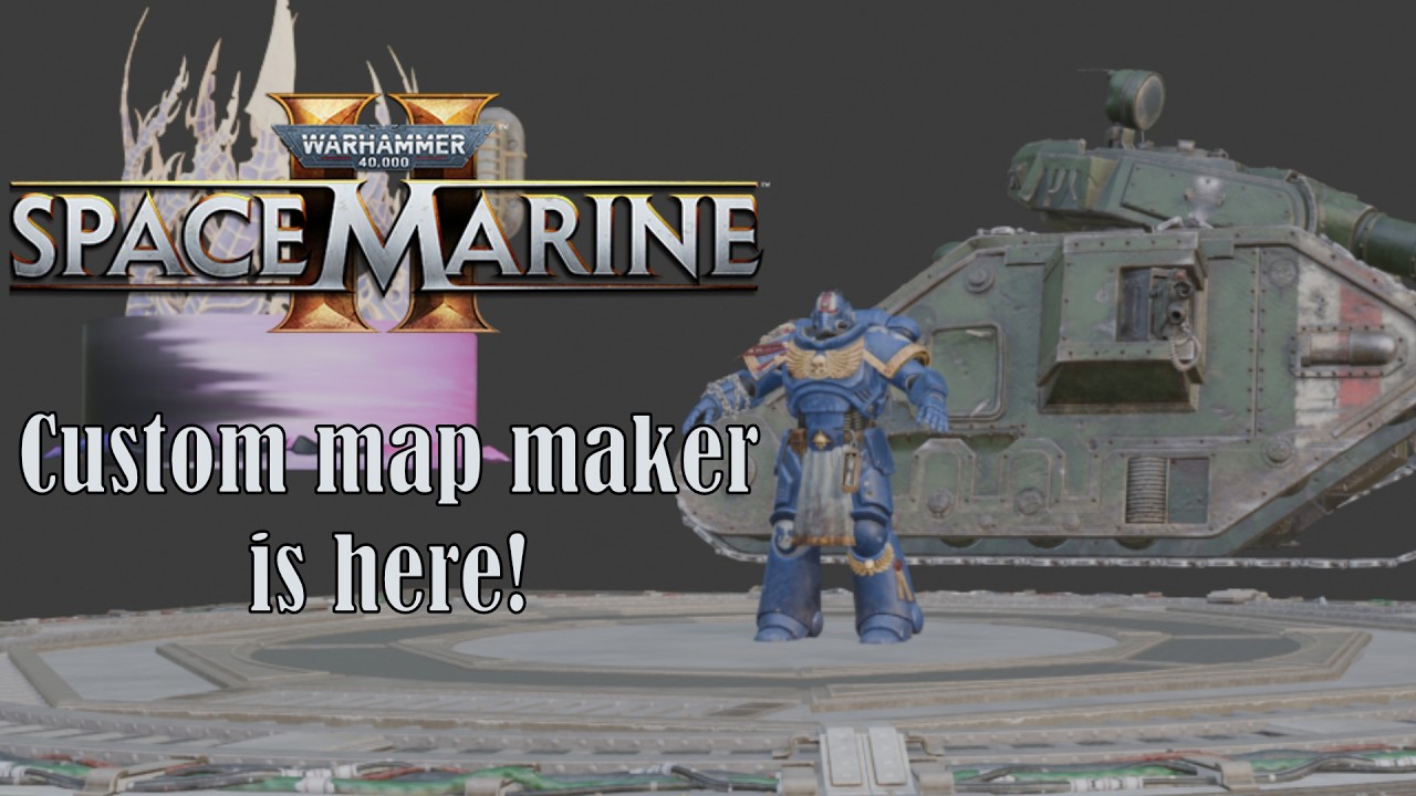 A modded Map editor has come to Space Marine 2 modding!