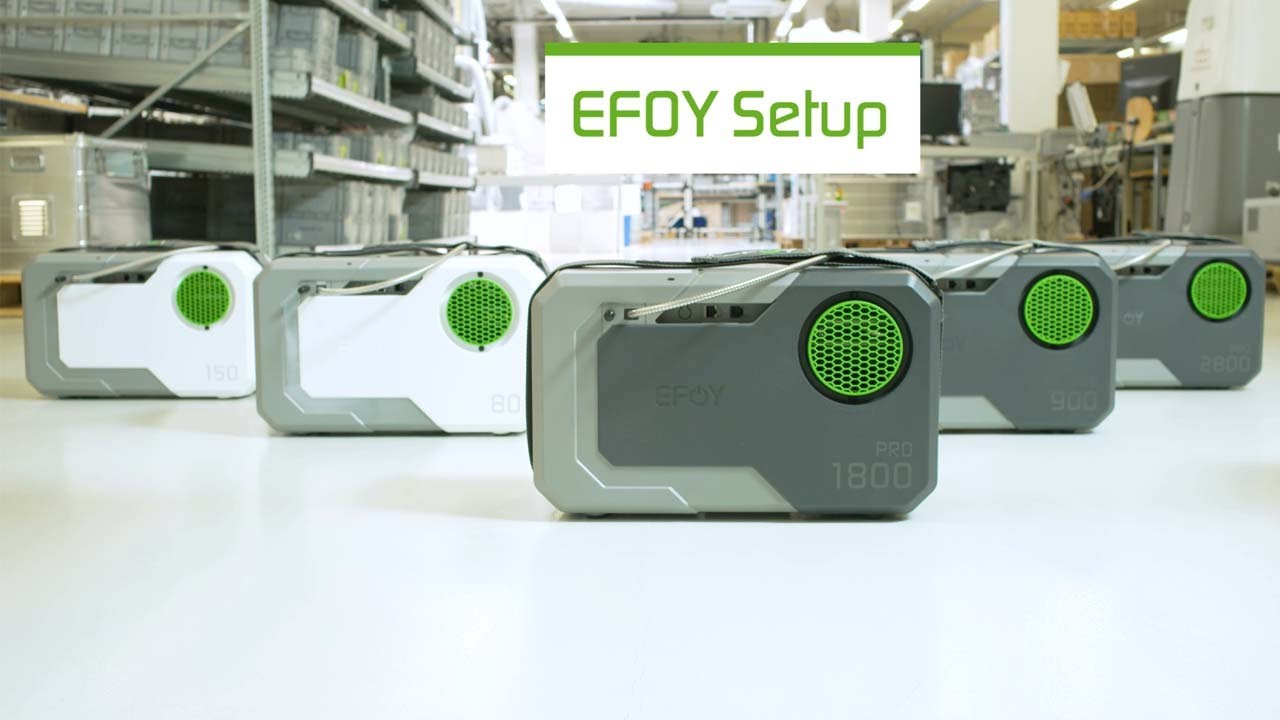 Tutorial: EFOY Setup