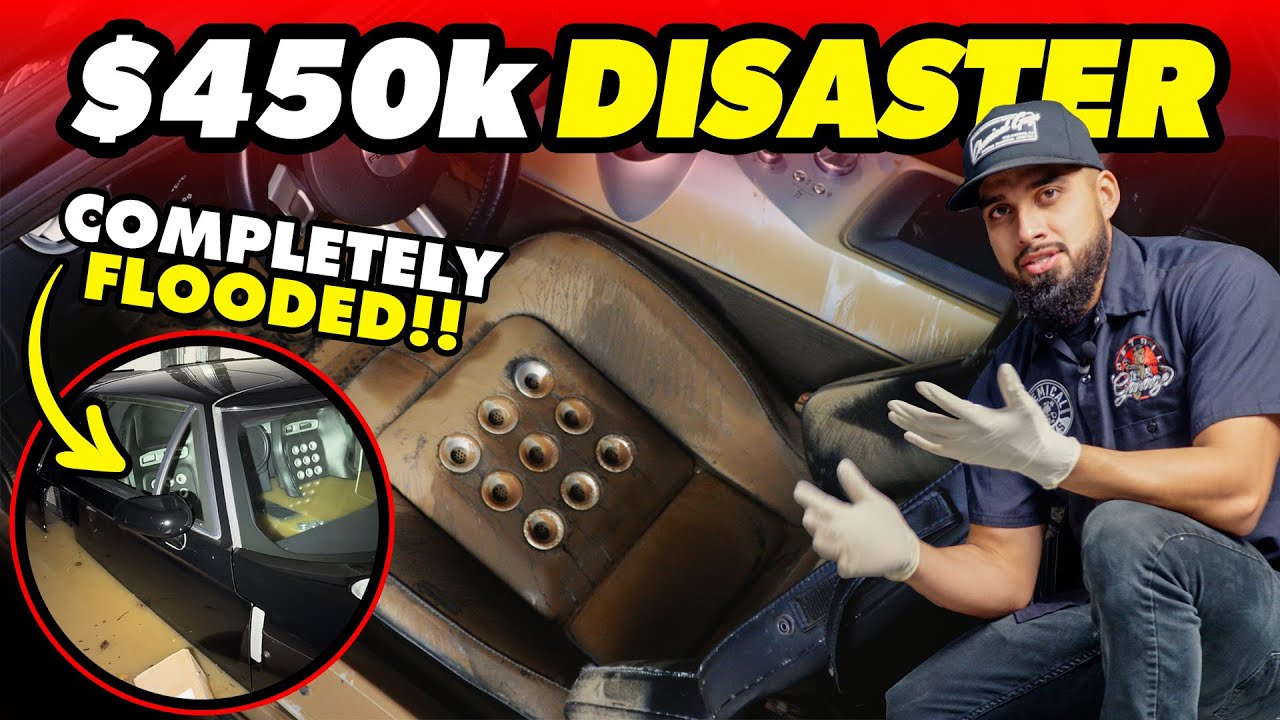 $450k Ford GT FLOODED! How To Clean Muddy Messes From Every Part Of Your Car - RDBLA x Chemical Guys