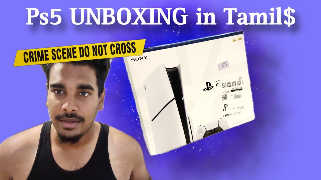 Play station 5 unboxing | Tamil| Future gaming| 2024🤩