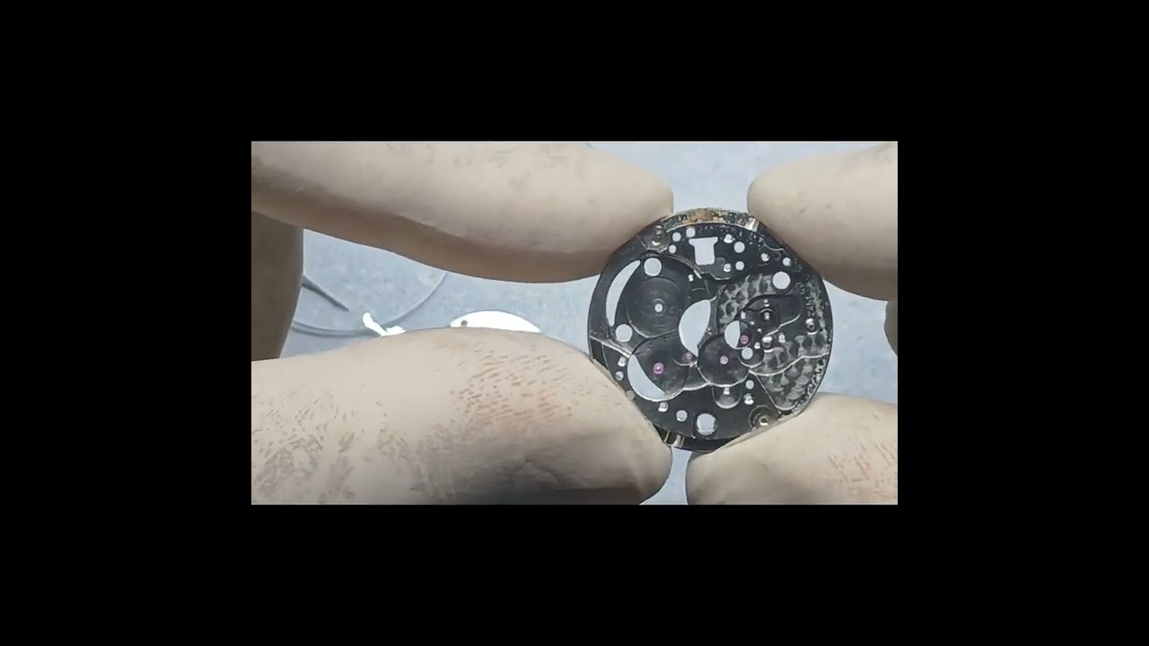 Manutenção relógio Eska automático 