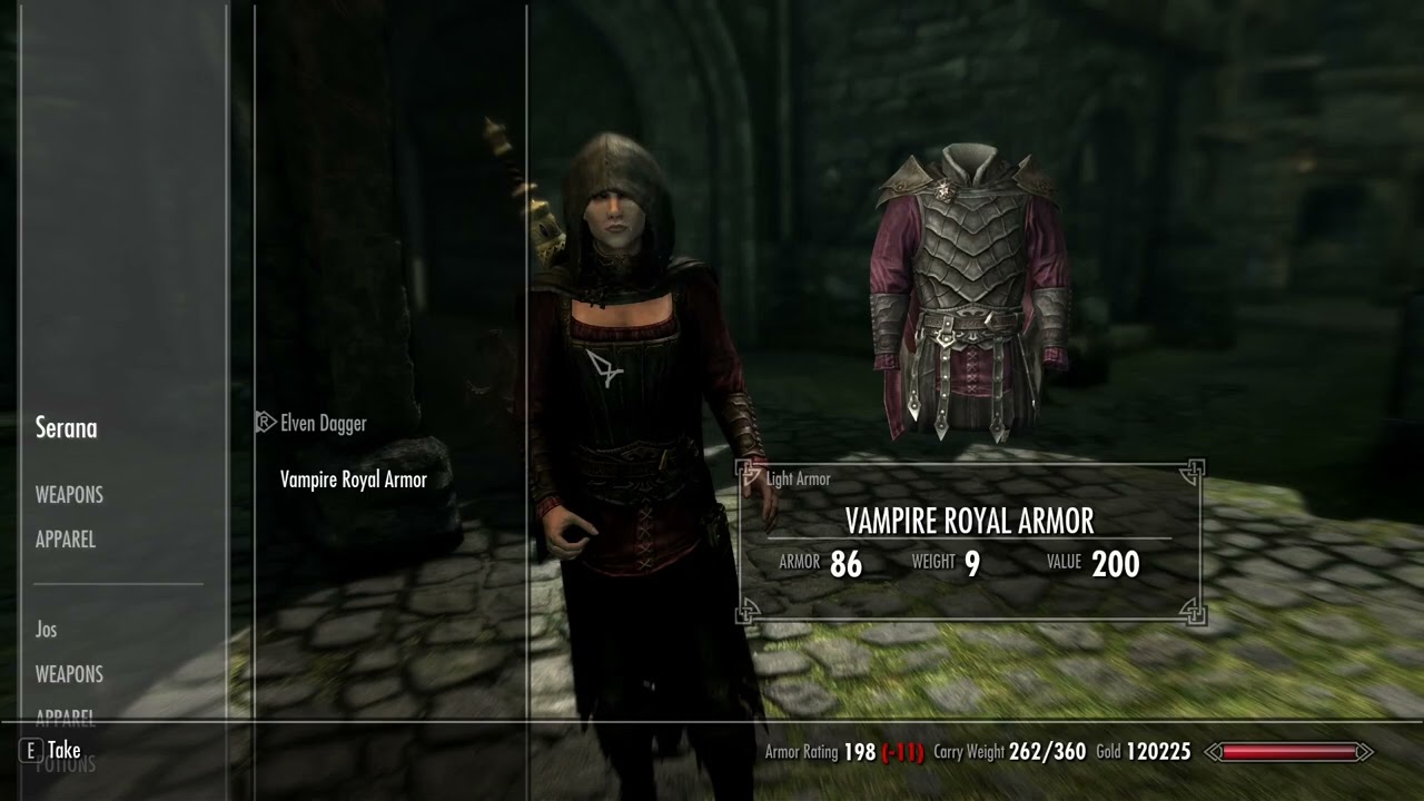 Serana's Default Armor Fix Mod 2.0 Update.