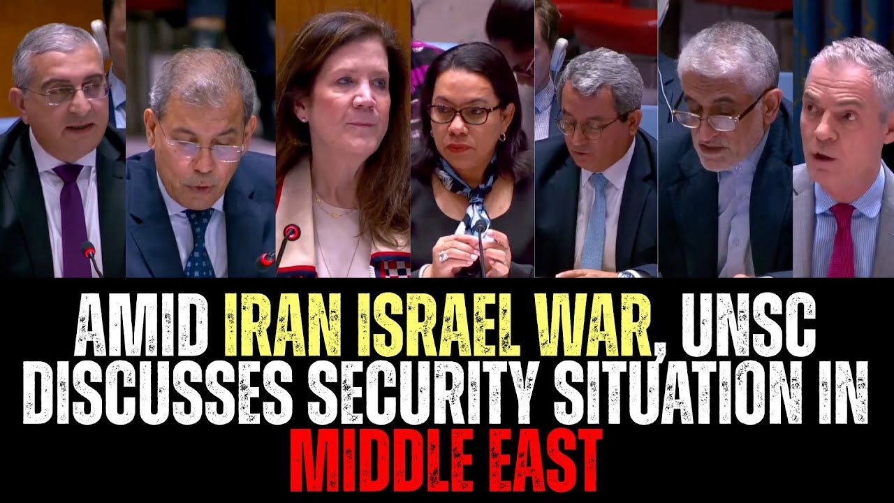 UNSC Discuss Security Situation In Middle East | Syria | Yamen | Iran | Israel