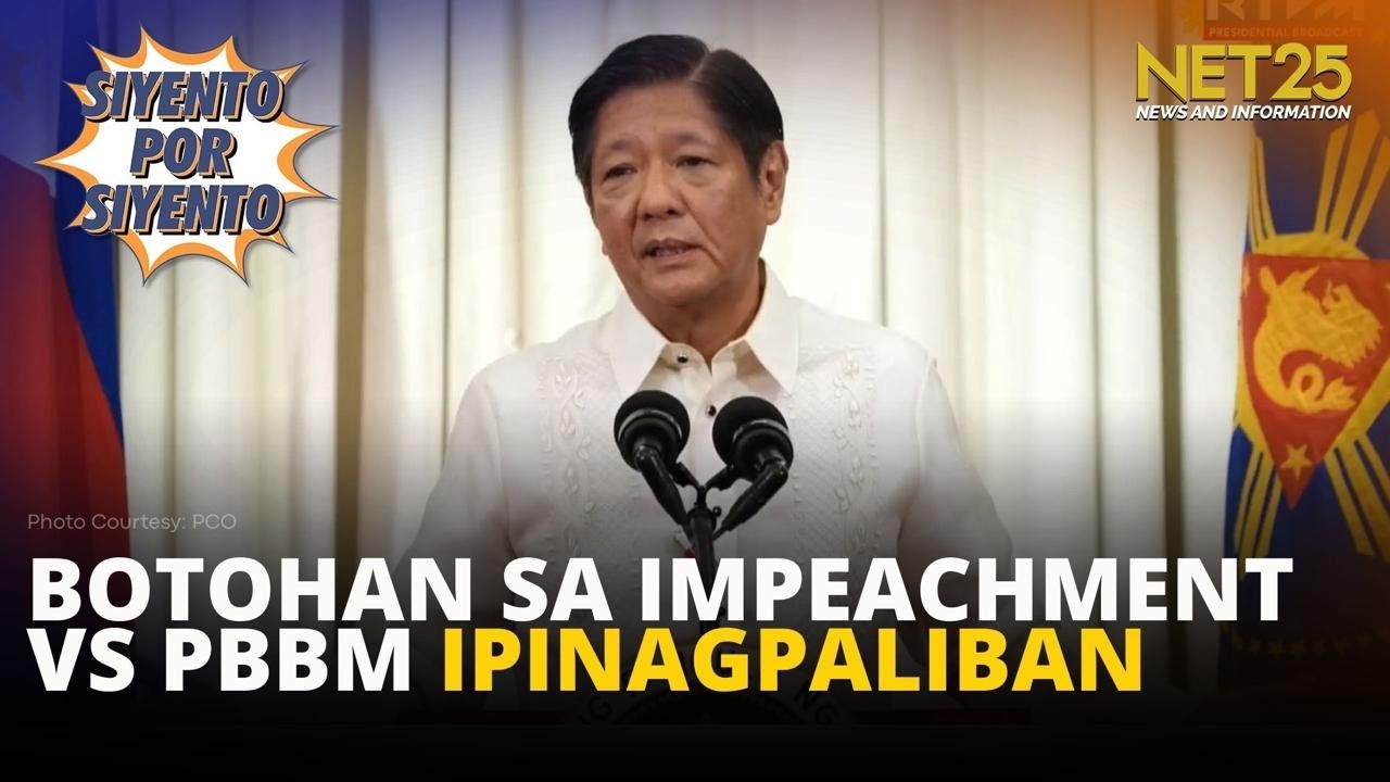 Botohan sa “sufficiency in substance” ng impeachment vs PBBM, ipinagpaliban