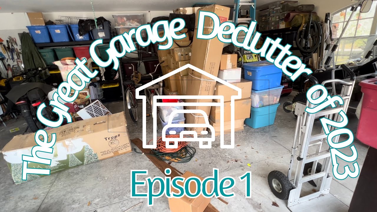 🚙 The Great Garage Declutter of 2023 Ep 1 | Fix It Friday is Back! 🛠️