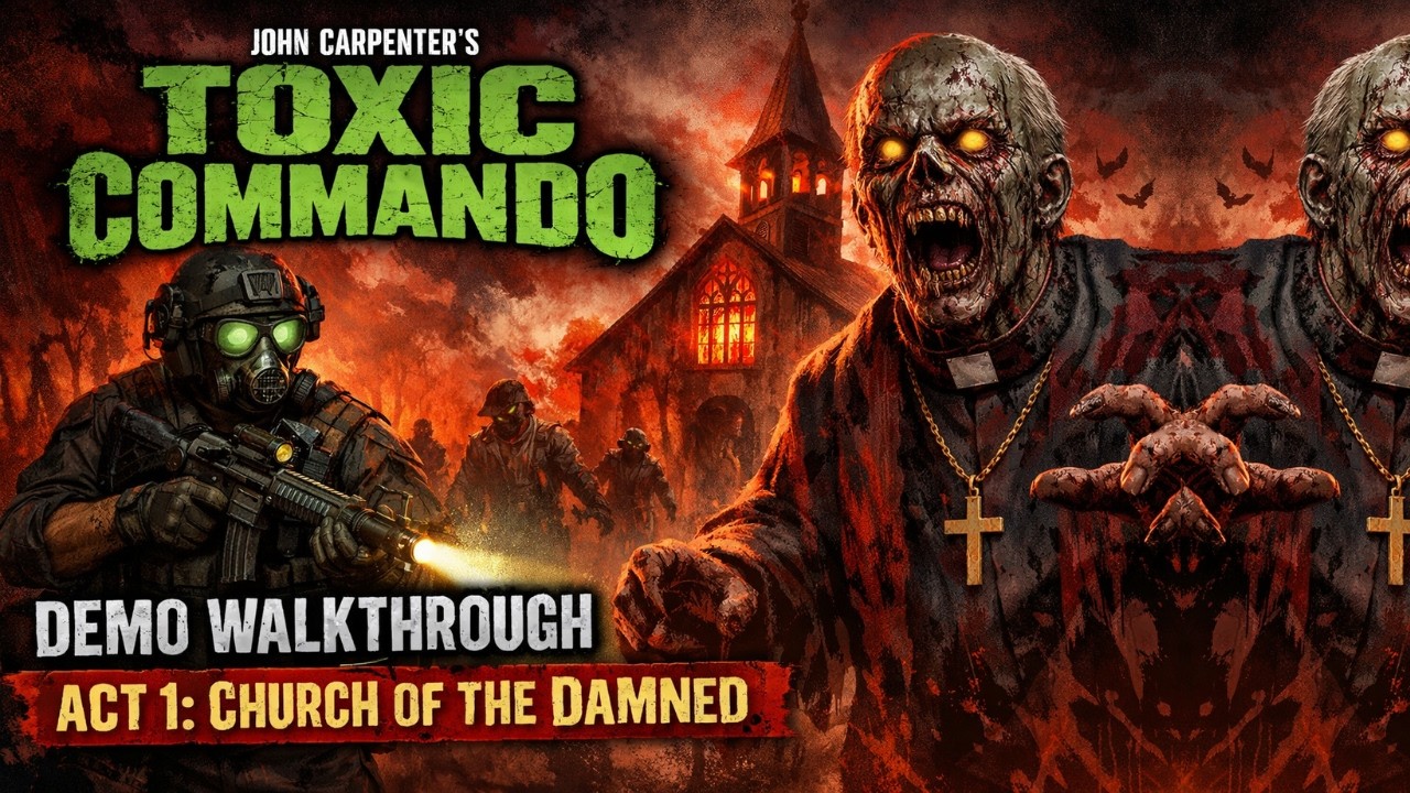 John Carpenter’s Toxic Commando Demo Walkthrough – Act 1: Church of the Damned