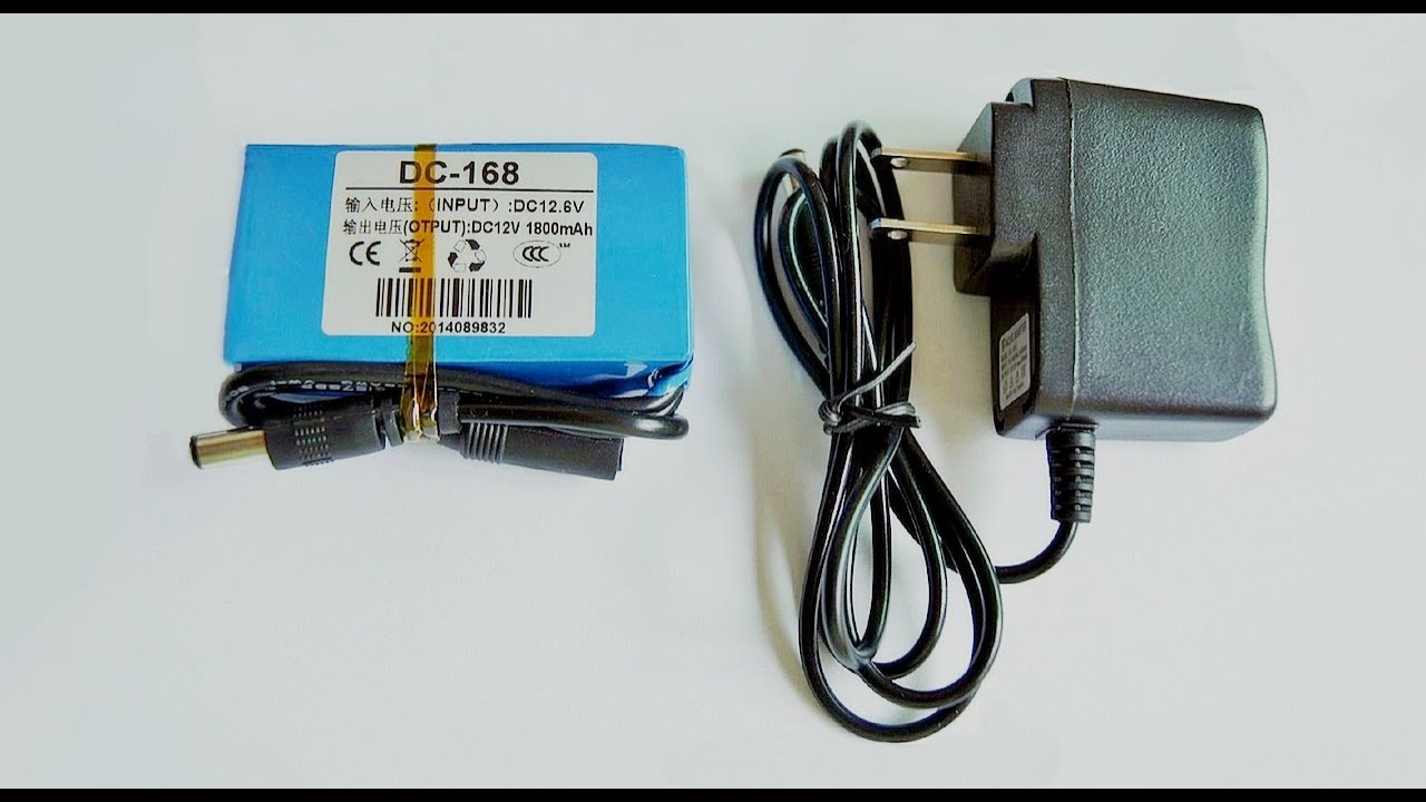 Разборка китайского Li ion аккумулятора DC 168 12V 1800 mAh