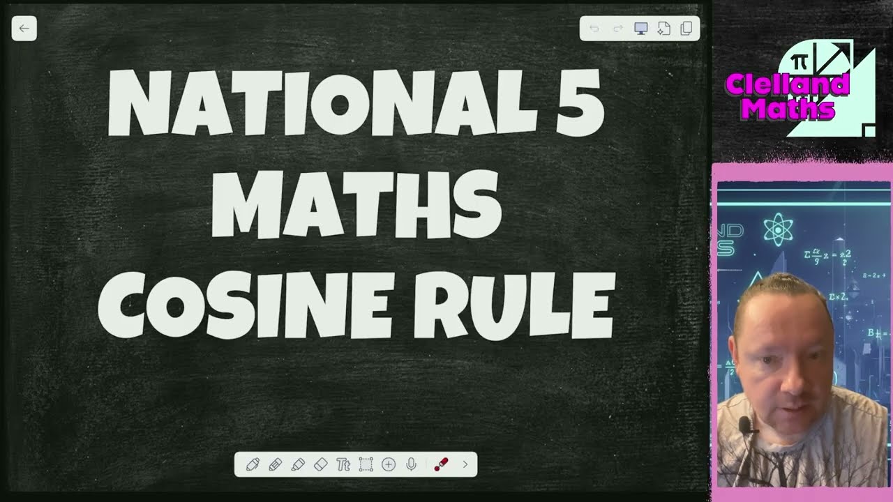All Of The Cosine Rule In National 5 Maths!