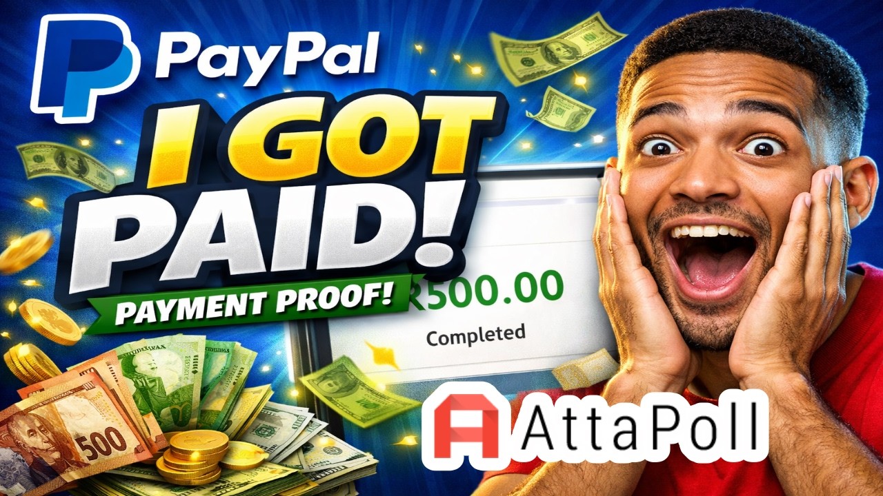 I Withdrew Money from AttaPoll (Full Withdrawal Proof)
