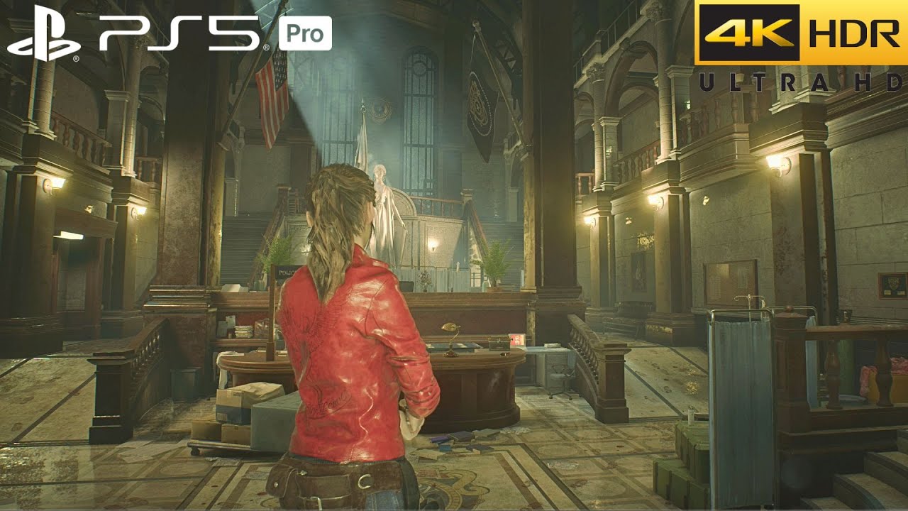Resident Evil 2 Remake - Claire A (PS5 Pro) 4K 60FPS HDR Gameplay - (Full Game)