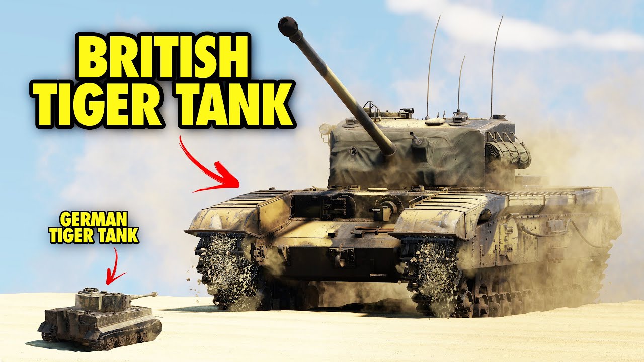 ВЕЛИКОБРИТАНИЯ СОЗДАЛА ТАНК С БРОНЕЮ, ПРЕВОСХОДЯЩЕЙ ТИГРУ — Black Prince в War Thunder