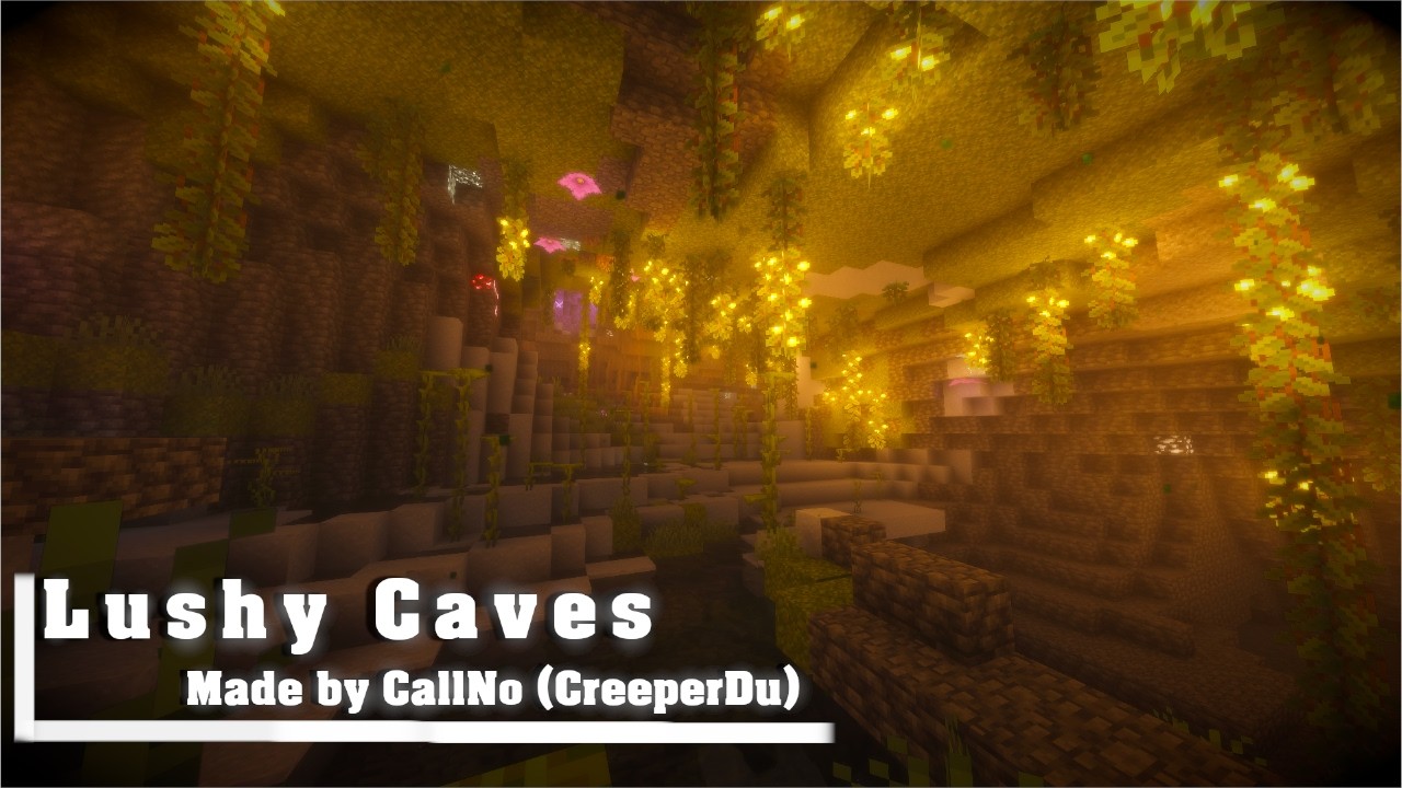 Lushy Caves (Minecraft Fan Made Music)