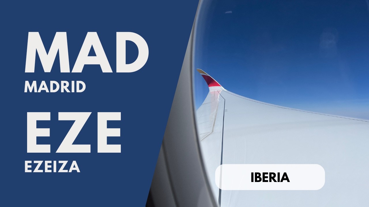 Madrid (MAD) - Buenos Aires (EZE) | IB 6845 | Iberia