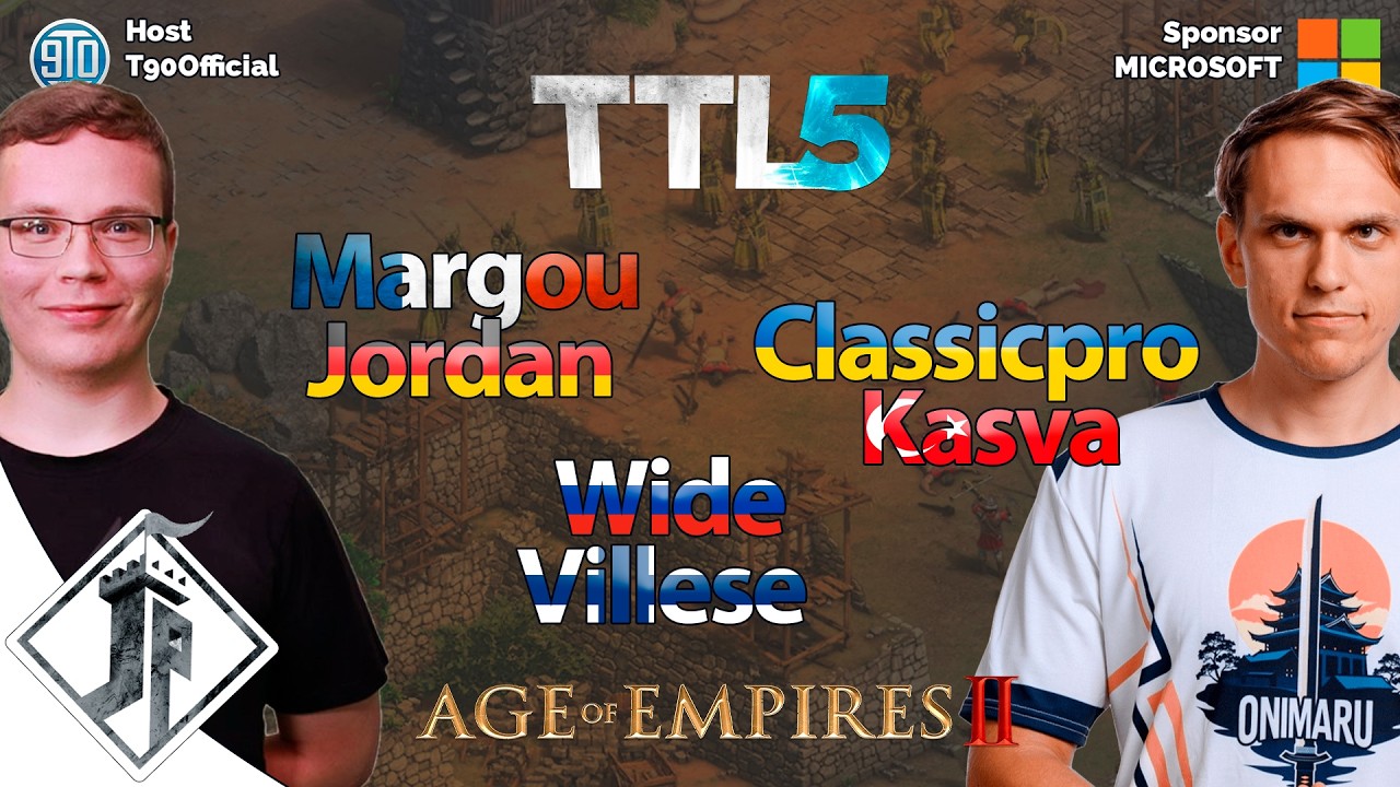 Titans League 5 - Villese vs Wide - Classicpro vs Kasva - Margou vs Jordan - Ganji vs Uzzi [GOLD]