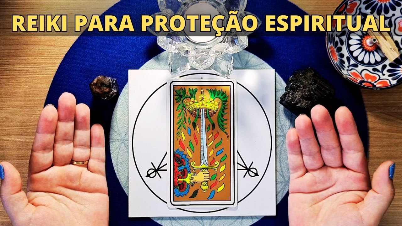 REIKI a distância para PROTEÇÃO ESPIRITUAL e BLINDAGEM DE AURA - ASMR
