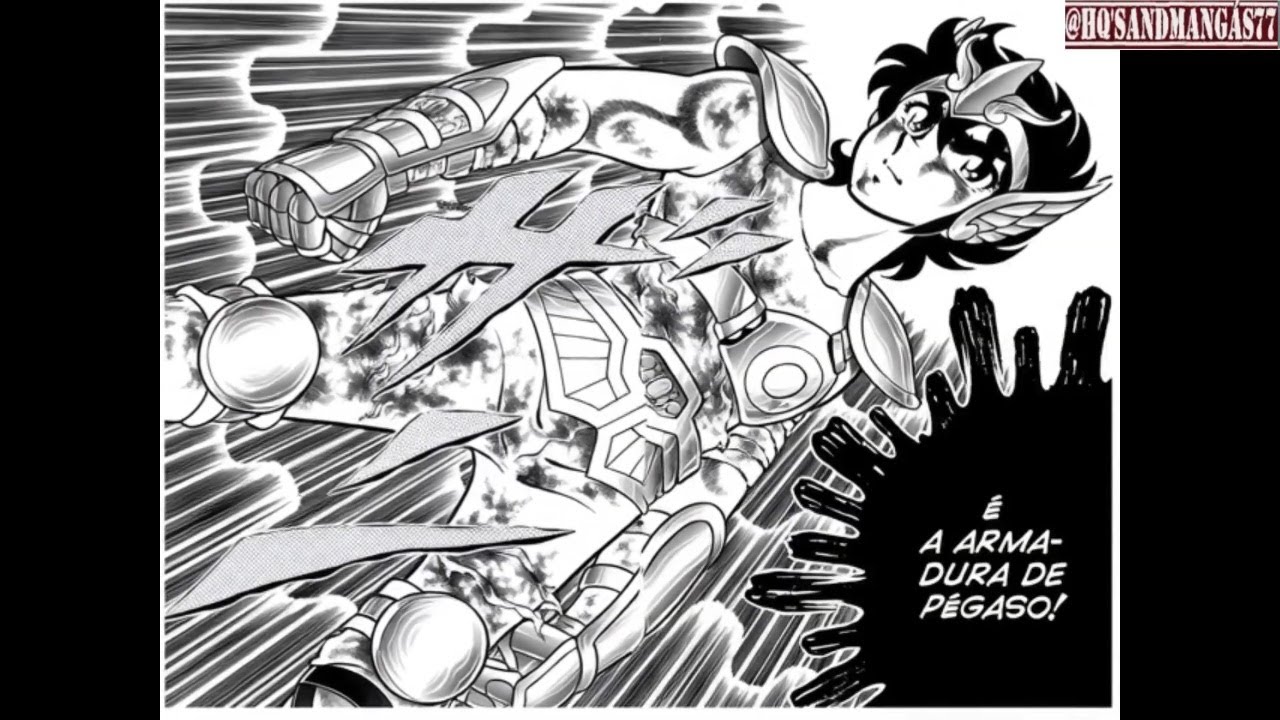 Os Cavaleiros Do Zodíaco Nº01 - A Armadura De Pegasus (Pt.02) (Quadrinhos) (Vídeo Mangá) (Corte)