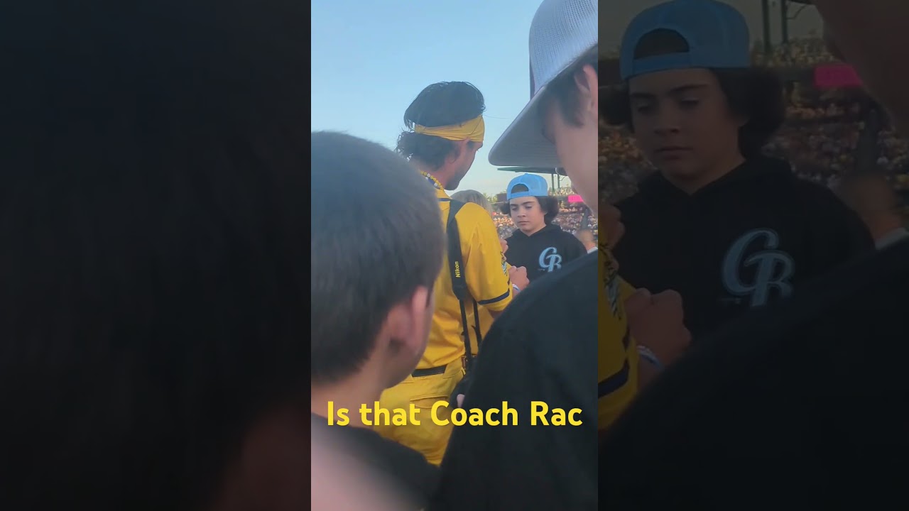 I met Coach Rac 