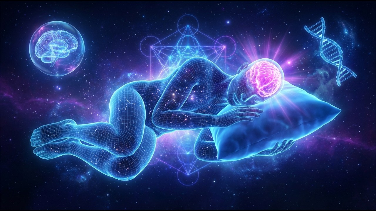 432Hz + 963Hz + 528Hz + 741Hz + 852Hz | Alpha Wave - The Deepest Healing, Whole Body Regeneration