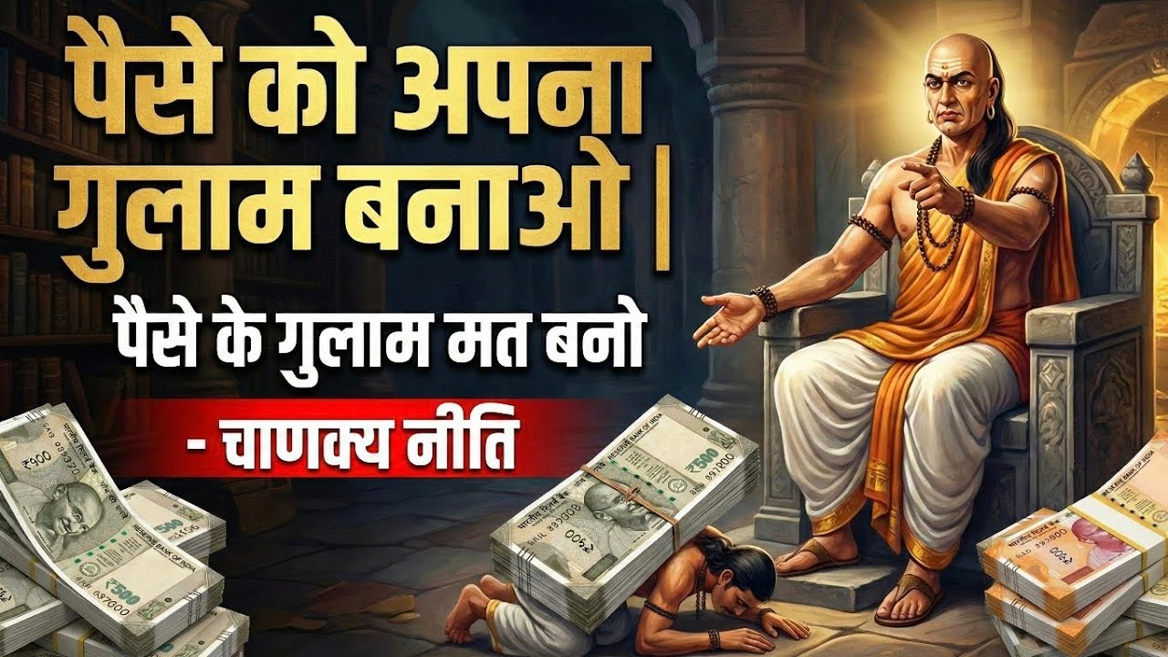 पैसे को अपना गुलाम बनाओ | असली अमीरी जेब में नहीं, दिमाग में होती है | Chanakya Motivation on money