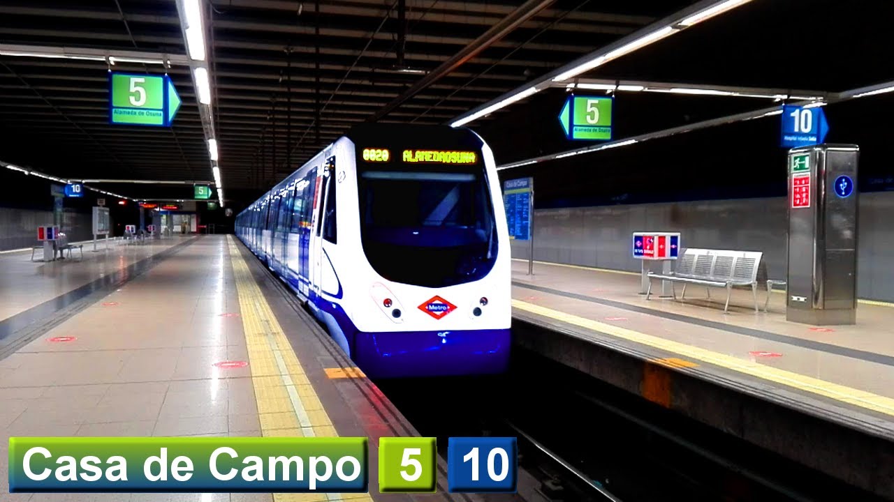 Casa de Campo | линия 5 - 10 : Мадридский метрополитен ( класс 3000 - 7000 )