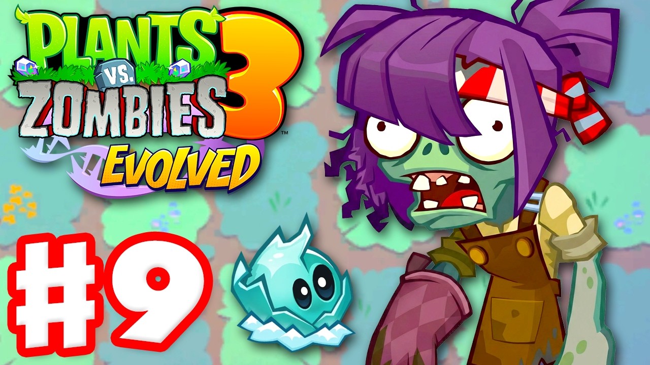 Plants vs. Zombies 3: Evolved - Gameplay Walkthrough Part 9 - The Volcano!