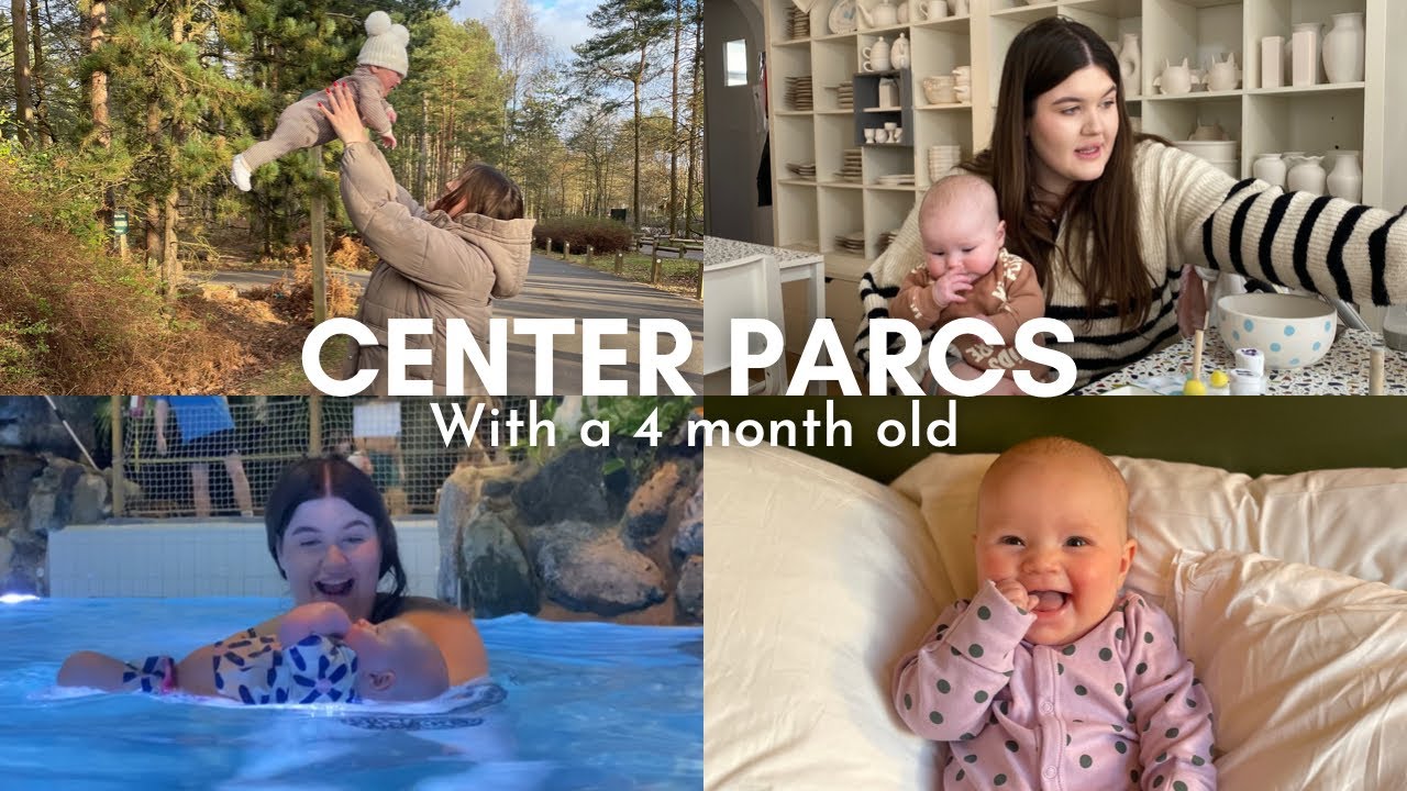 CENTER PARCS VLOG | Taking my 4 month old baby + things to do