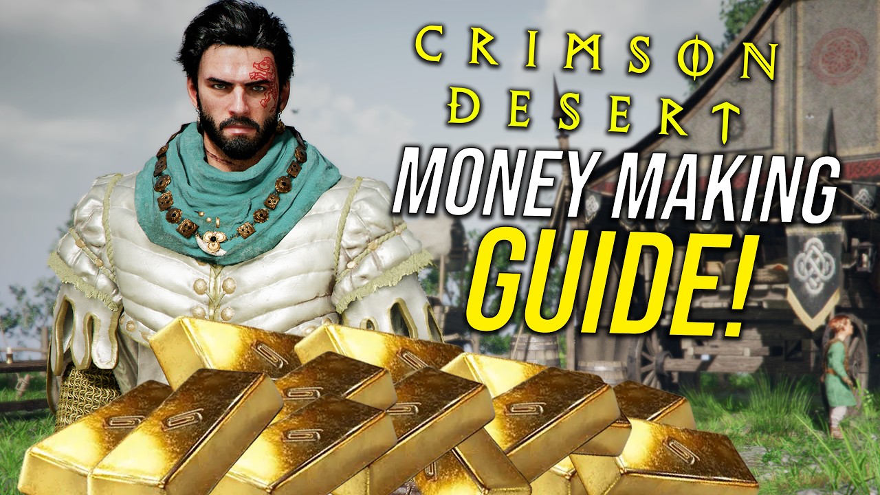 Crimson Desert Money Making Guide! Gold Bar Farm, Investing Strategy, Easy Duo Silver