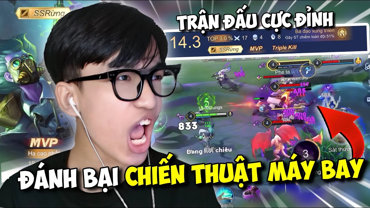 Hướng Dẫn Anh Em Cầm Mganga Bẻ Chiến Thuật Máy Bay Của Team Cày Thuê Siêu Dễ