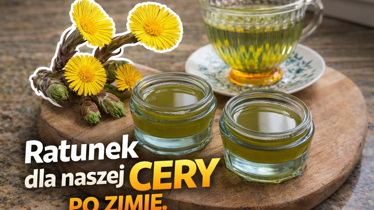 Спасение кожи зимой. Создавайте натуральную косметику без химикатов. Мать-и-мачеха.