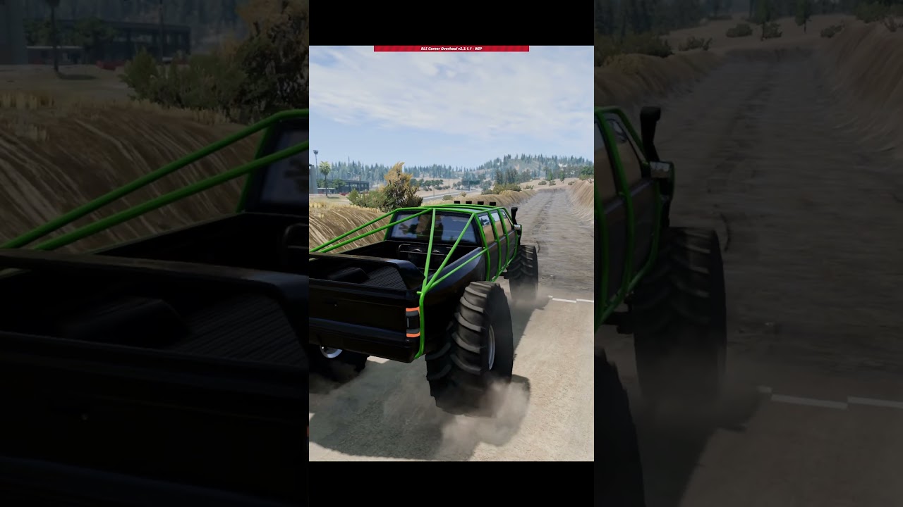 FASTEST MONEY METHOD IN RLS BEAMNG!!!  #v8 #offroad #lsx #muscle #mudtruck #twinturbo #race #money