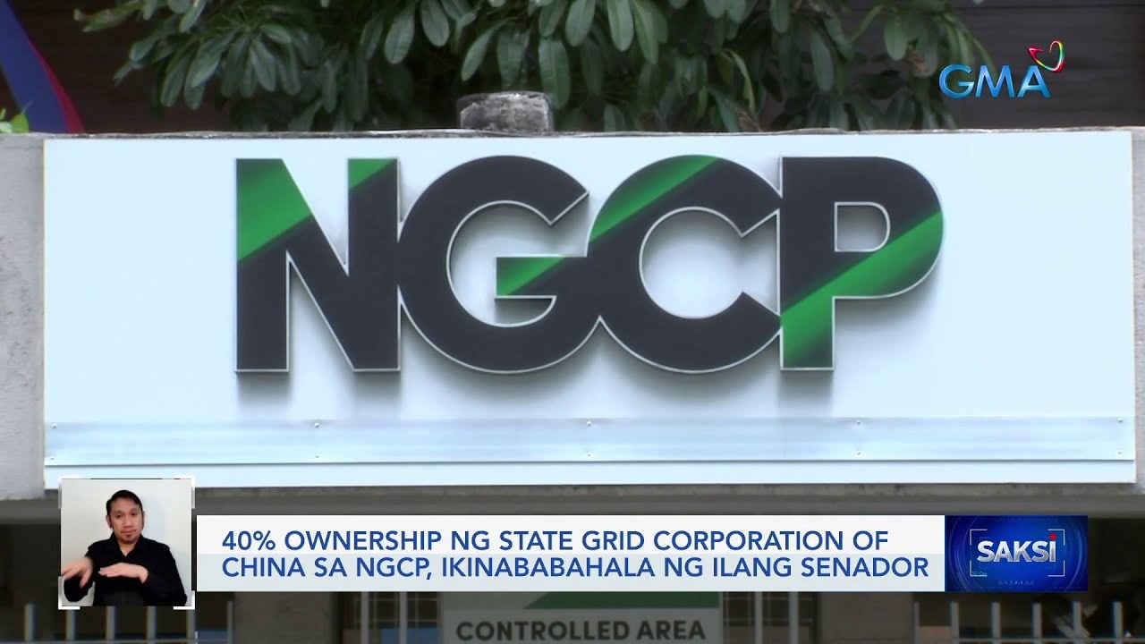 40% ownership ng State Grid Corporation of China sa NGCP, ikinababahala ng ilang senador | Saksi
