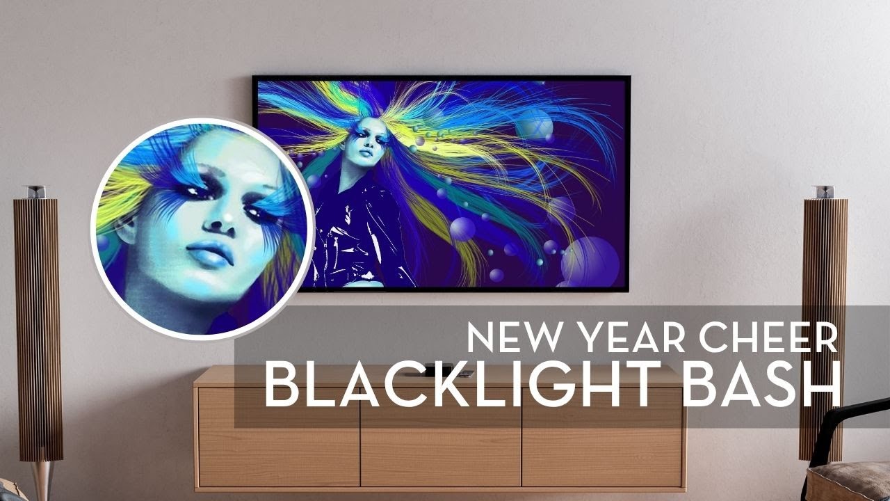 Loupe Art + Music Preview — New Year Cheer: Blacklight Bash