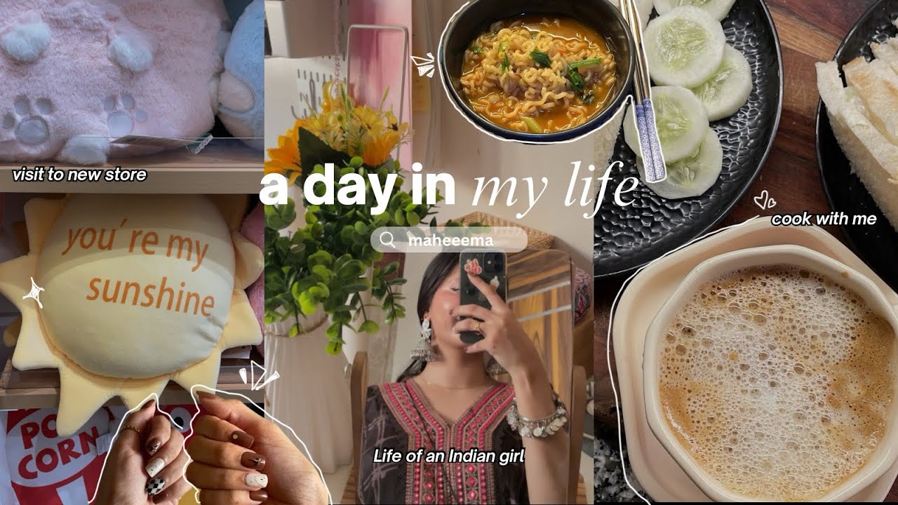 🌷Life Of An Indian Girl *VLOG* | Going for shopping | What I eat in a day🍰🤍 #dailyvlog #indiangirl