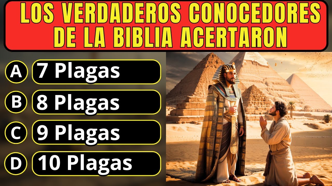 DESAFIO TRIVIA ANTIGUO TESTAMENTO CON 50 PREGUNTAS DE LA BIBLIA/ Reto Biblico Divertido