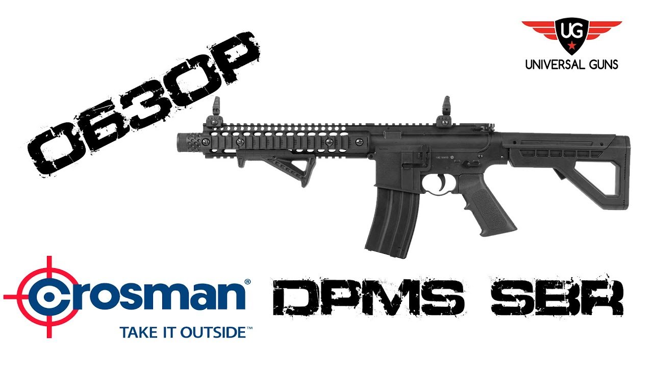 Пневматическая винтовка Crosman DPMS SBR (M4) Full Auto