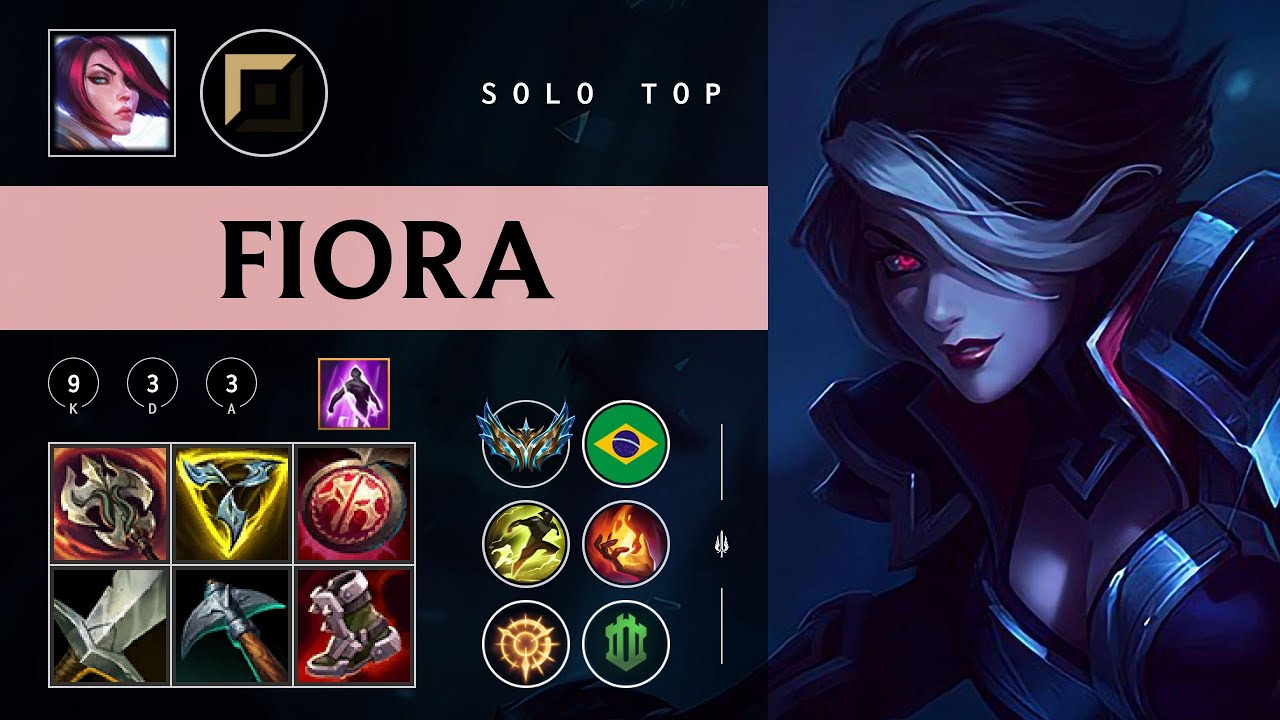 Fiora Top vs Irelia - BR Challenger Patch 26.01