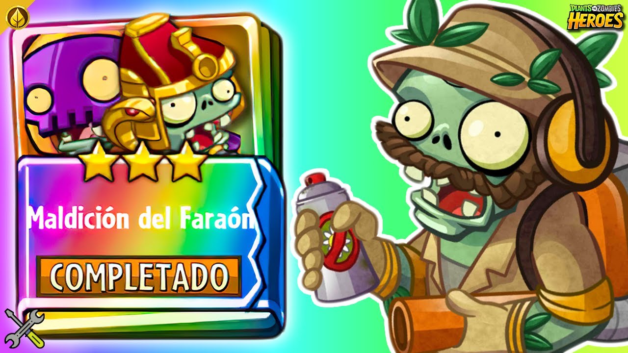 MALDICIÓN DEL FARAÓN | ARREGLANDO MAZOS ESTRATÉGICOS #29 | Plants vs. Zombies: Heroes