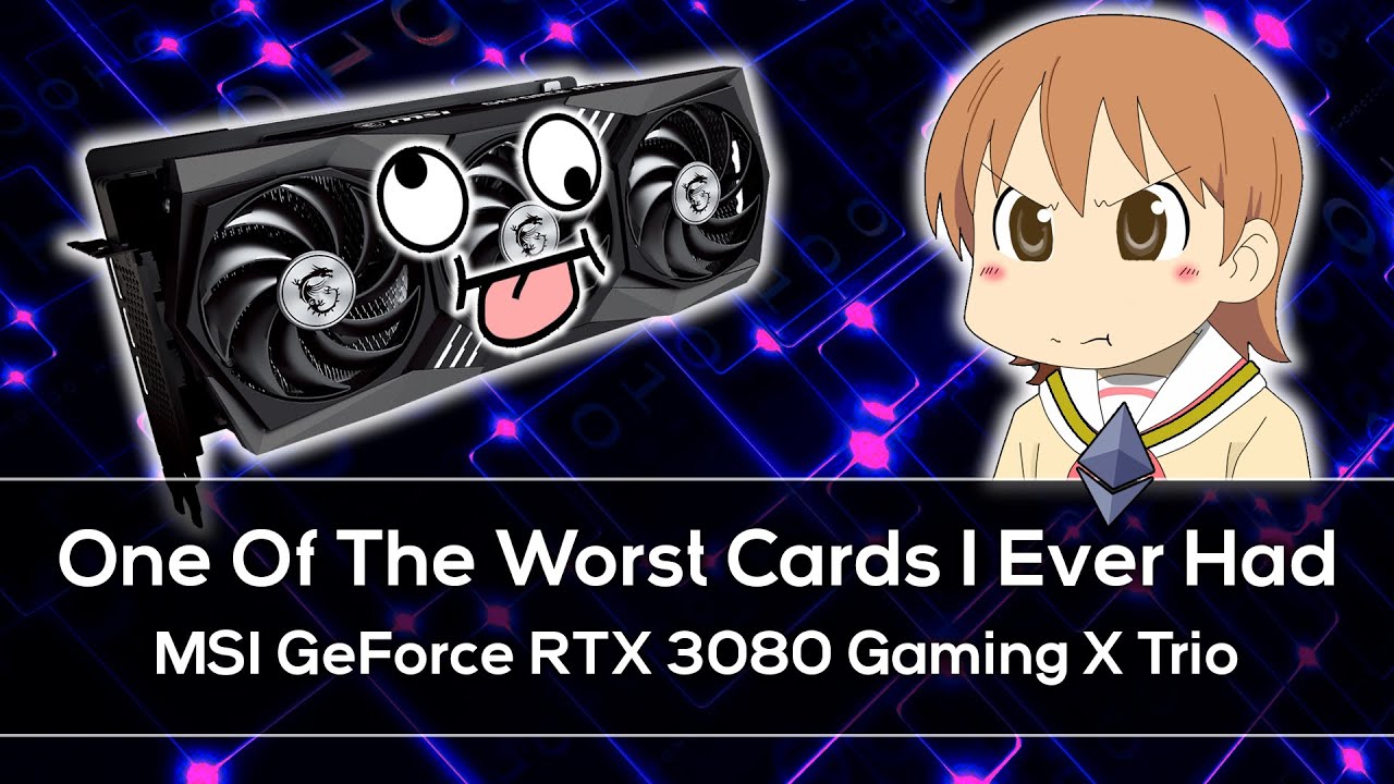 Getting The MSI RTX 3080 GAMING X TRIO Ready For Mining - BIOS - Thermalpads - Overclocking - Power