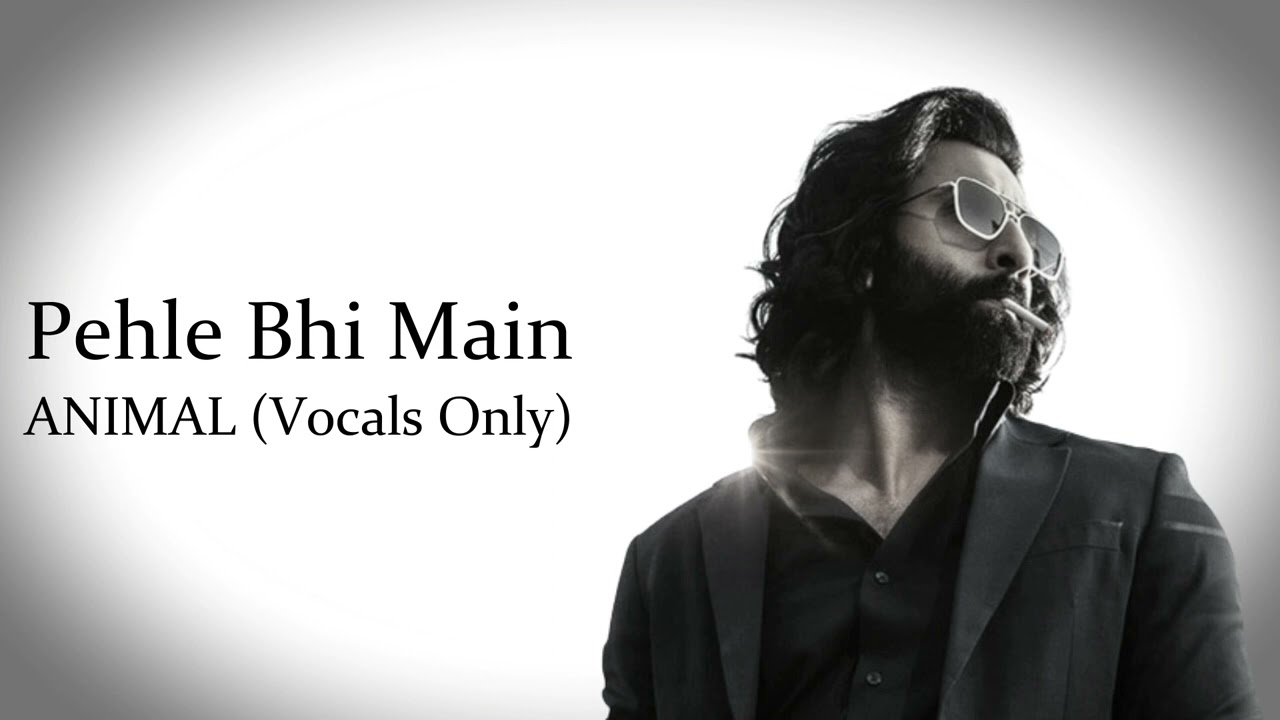 Pehle Bhi Main | Animal | Vishal Mishra | Vocals Only...