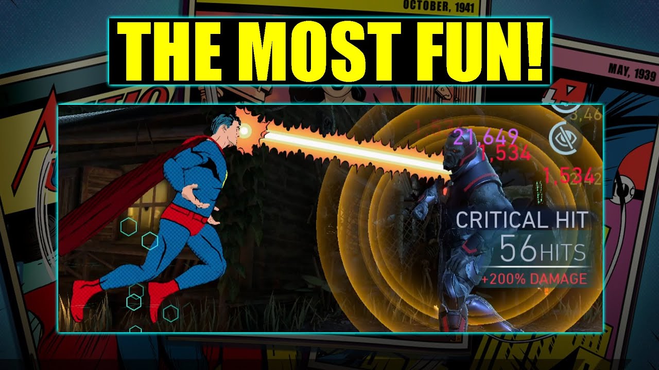 The Classic Team In Arena Injustice 2 Mobile