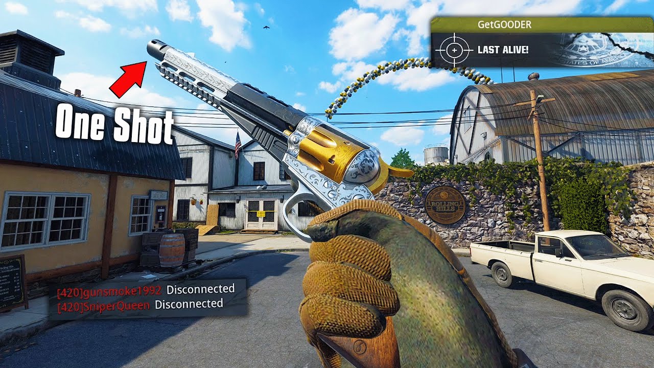 They added a ONE SHOT REVOLVER and it impressed players