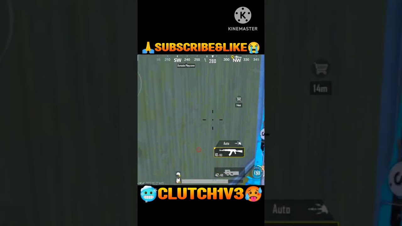 bgmi 1v3 clutch pubg short video unsplash game  