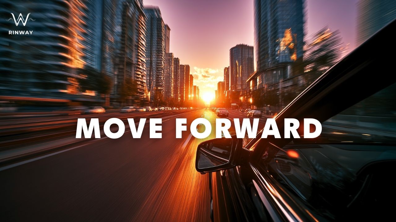 Rinway — MOVE FORWARD | Melodic Deep House [Lyric Video]