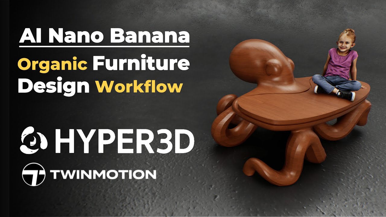 Next-Gen 3D Modeling  Leveraging Hyper3D, Twinmotion, and Generative AI