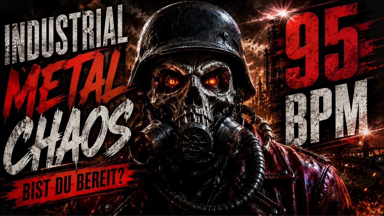 95 BPM ⚙️ INDUSTRIALER KRIEG &bull; DUNKLE METAL ENERGIE
