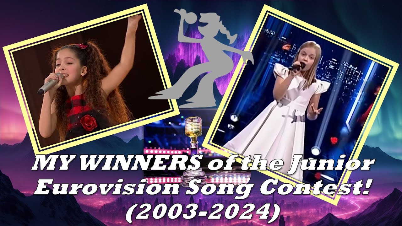 MY WINNERS of the Junior Eurovision Song Contest (2003-2024) | JESC
