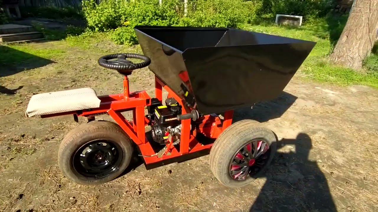 Тачка с мотором.