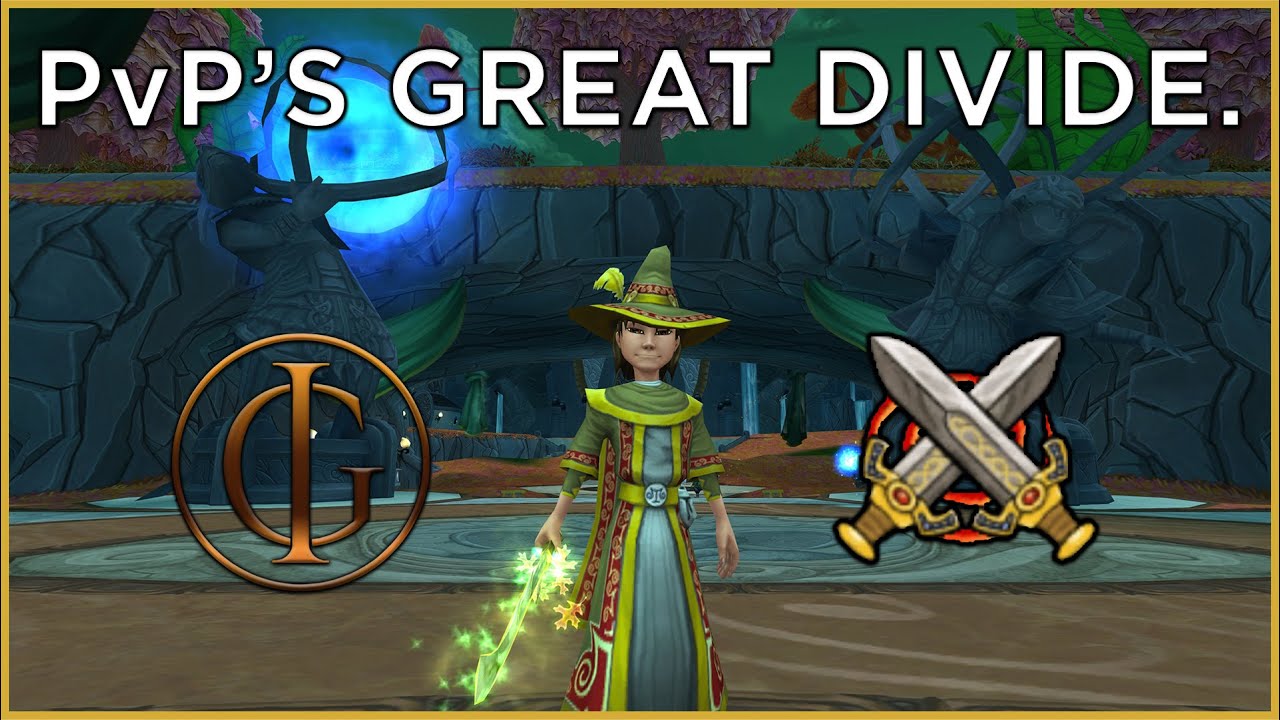 Wizard101 PvP's Great Divide.
