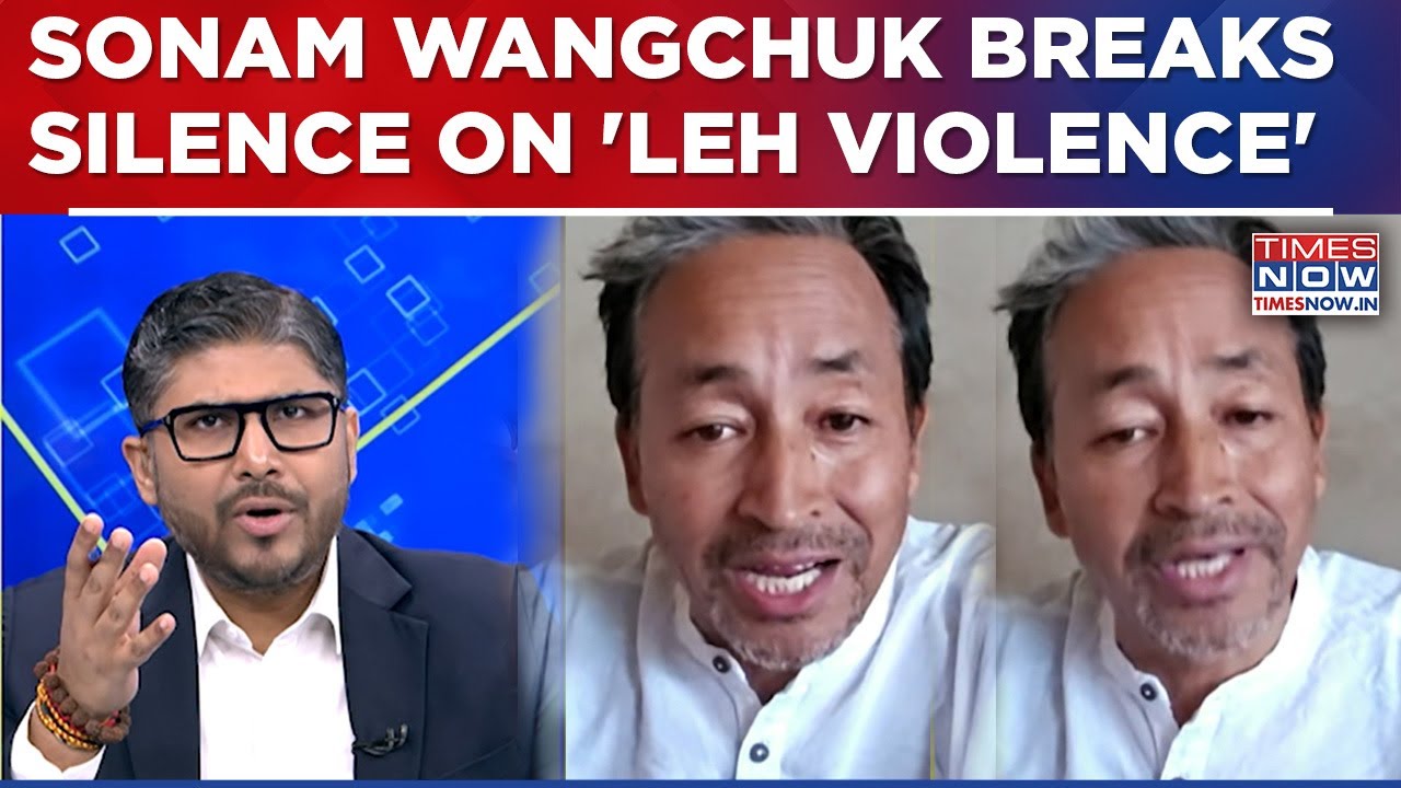 Sonam Wangchuk Confronted By Times Now On Leh Violence, What Activist Said On Arab Spring Link &...?